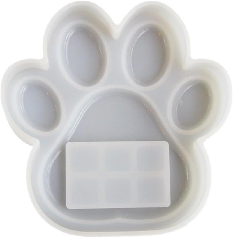 Silicone Pet Pawprint Frame Mold For Craft Jewelry Making And Home Decor - Image 2