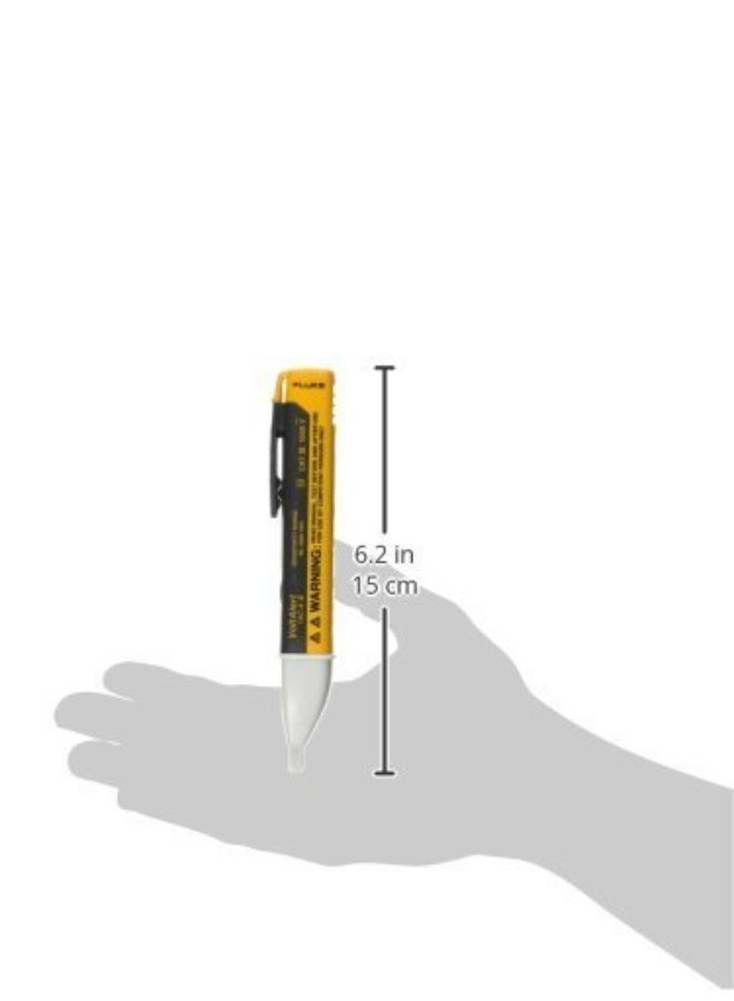 فلوك جهاز اختبار الجهد الكهربائي بدون تلامس Fluke 1AC II VoltAlert، نطاق الجهد 90-1000 فولت تيار متردد، بحجم الجيب، حاصل على تصنيف أمان CAT IV - Image 3