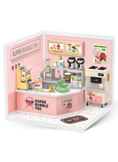 Rolife Plastic House Building Set Toy Diy Miniature Dollhouse Playset With Led For Mini Figures Construction Toys Diorama Kit Gifts For Teens Adults  - Image 2
