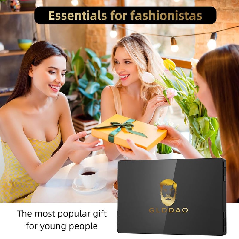GLDDAO 3 Way Mirror for Self Hair Cutting 360 Trifold Barber Mirrors 3 Sided Makeup Mirror to See Back of Head Used for Hair Coloring Braiding DIY Haircut Tool are Good Gifts for Men Women - Image 5