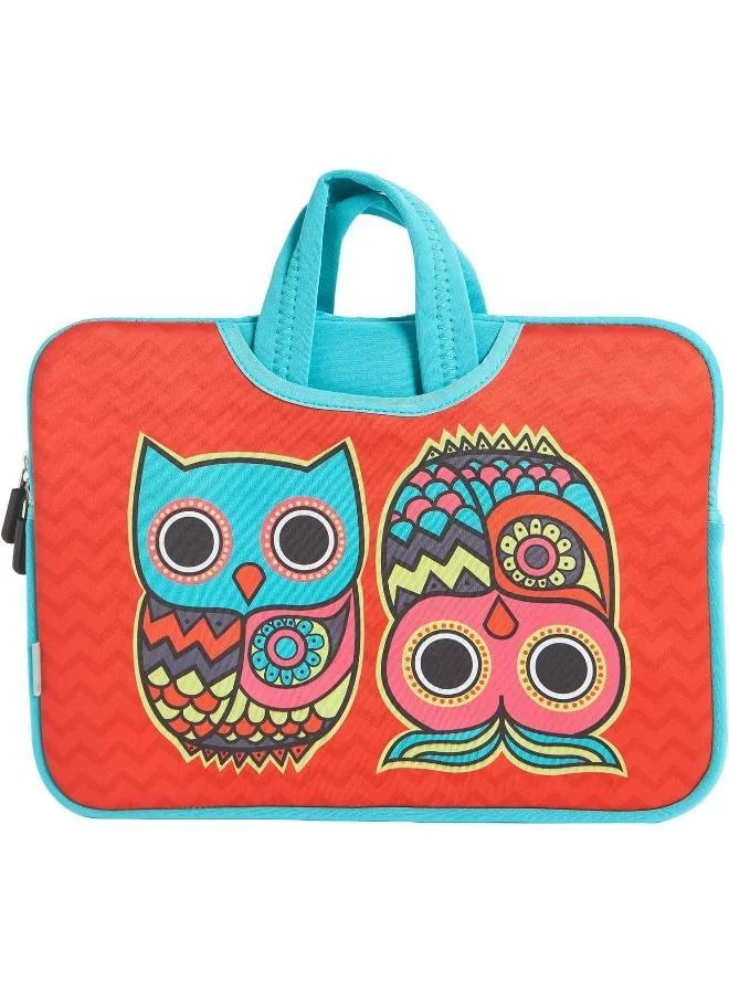 تشومباك جراب لاب توب بومة الهند . بوصة