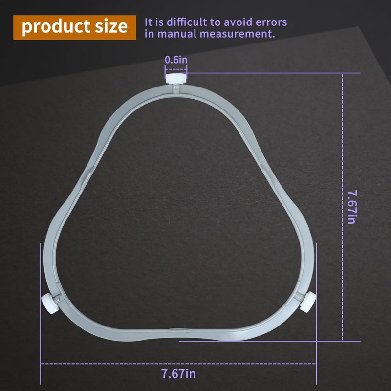 Vsttar Upgraded W11252182 & 8206227 Microwave Turntable Support Ring Replacement, Glass Tray Support - Compatible Amana Kenmore Whirlpool Microwave Parts - Replaces AP6799974 W10435114 PS12584163 W10654906 - Image 2