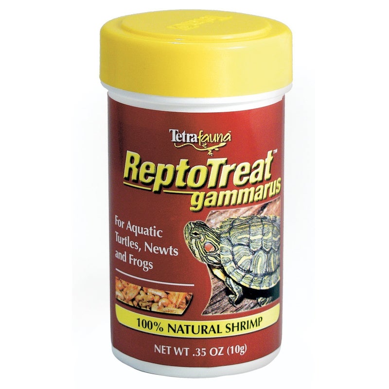 Tetra ReptoTreat Gammarus 0.35 Ounce, Shrimp Treat For Aquatic Turtles, Newts And Frogs,100% SHRIMP - Image 1