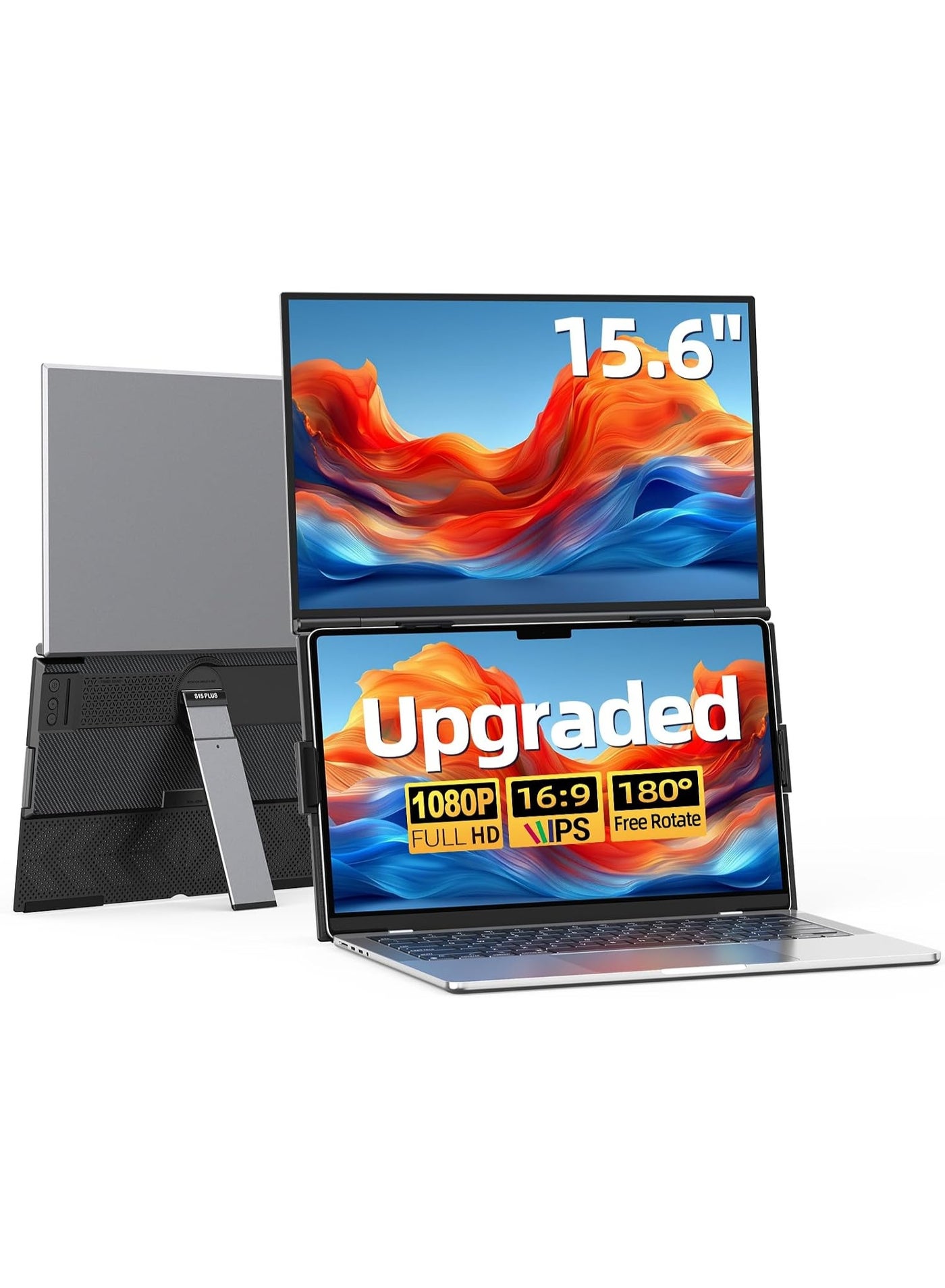v2com V2com 15 Dual Laptop Screen Extender 15.6 inch Z17D07DB4682F04E42B60Z