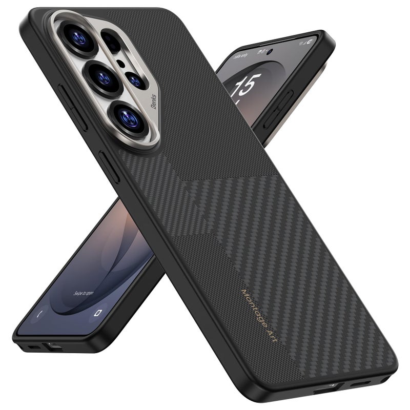 BENKS S26 Ultra Case, Montage ArmorPro Case for Samsung Galaxy S26 Ultra, MagSafe Compatible Military-Grade Protective Case, Built with Dupont Kevlar Aramid Fiber & TPU, Aluminum Camera Protection - Image 1