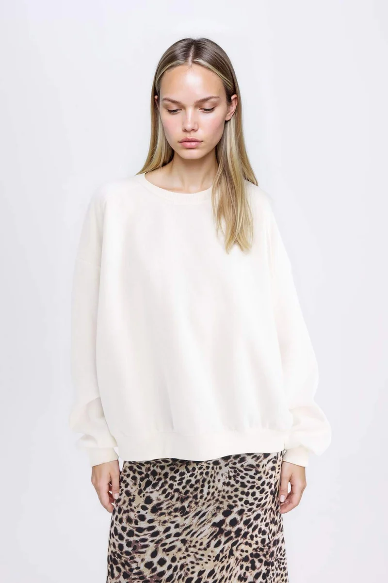 ديفاكتو Oversize Fit Sweatshirt