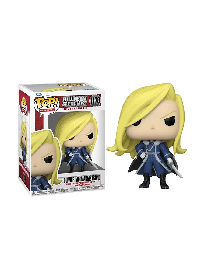 فانكو Animation Fullmetal Alchemist Brotherhood- Olivier Armstr with Sword, Collectible Action Vinyl Figure - 57738