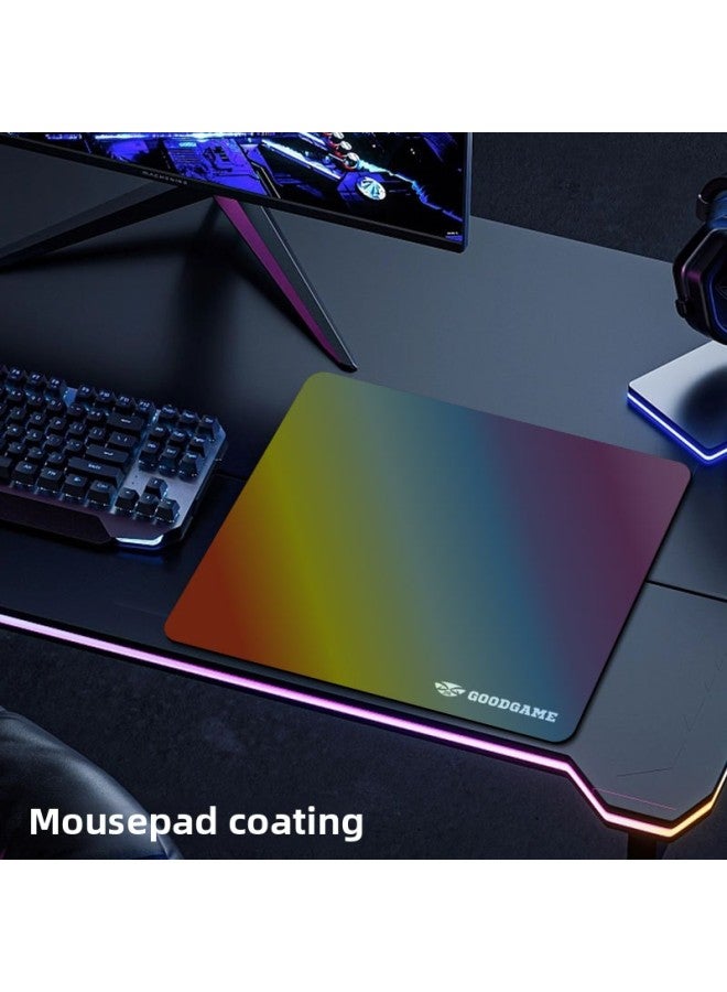 Firewire Competition Streamers Rainbow Magic Coated Coated Game Super Large Small Size Mouse Pad No Edge Fps E-Sports-Color:400*450*4-Pattern:11  - Image 1