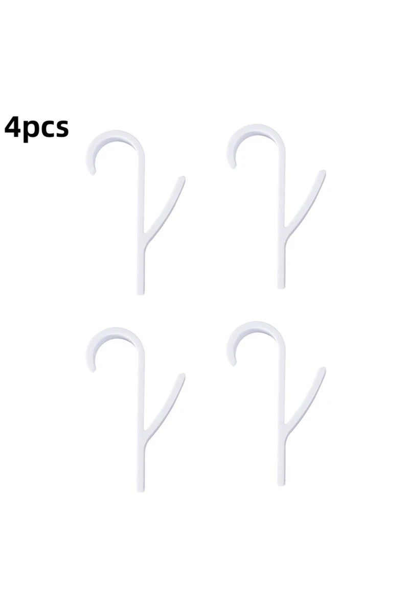 WH4PCS Bathroom Shower Towel Holder Hanger Heated Radiator Rail Hooks Clips Storage Racks Clothes Sc