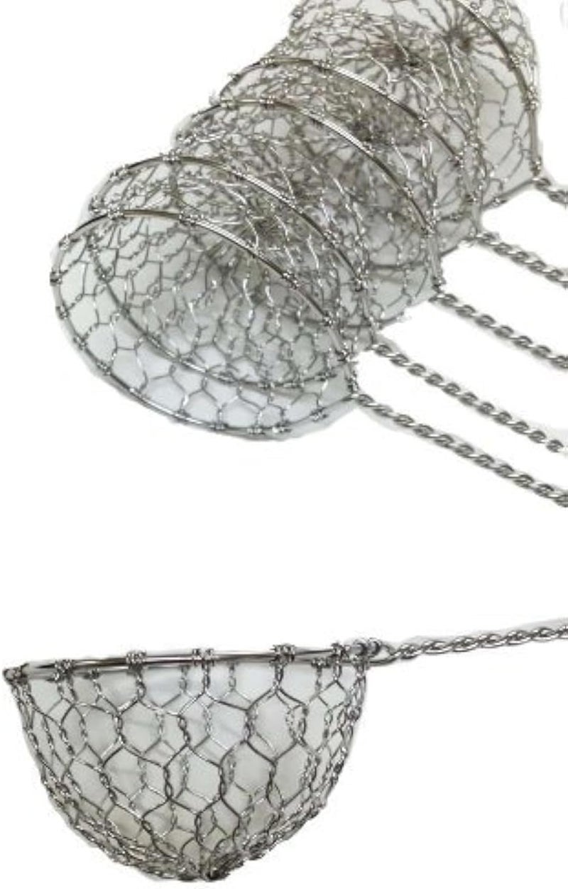 MV TRADING Shabu Shabu Hot Pot Strainer Scoops Set of 6 - Stainless Steel