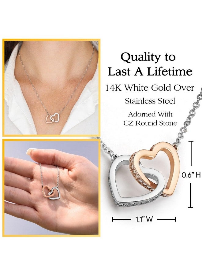 Larvincy To My Daughter Necklace From Dad With Heartfelt Message & Elegant Box, Valentines Gifts For Daughter From Father, Jewelry Gift From Daddy for Birthday, Graduation & More - Image 3