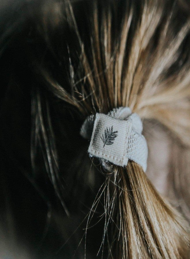Wild Stone Wild & Stone | Pack of 6 Hair Bands | 100% Biodegradable and Plastic-Free Elastic Hair Ties | 100% Organic Cotton and Natural Plant-Based Rubber | No Crease Ponytail Holder (Natural) - Image 5