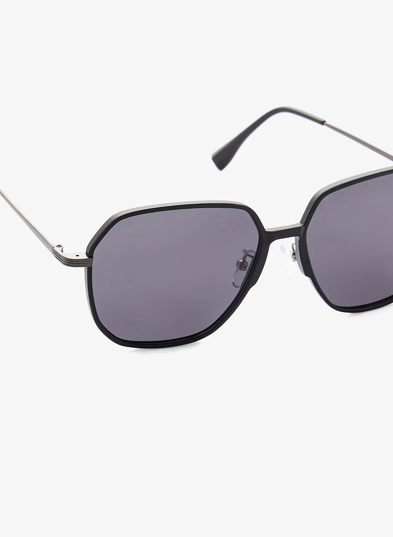 روبرت وود Polarized Lens Aviator Sunglasses