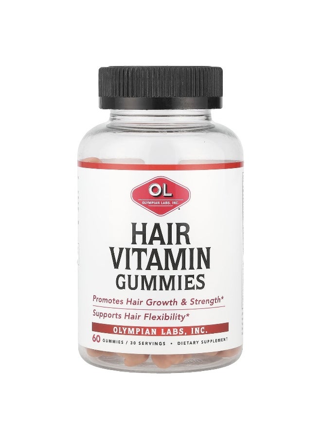 Olympian Labs Olympian Labs, Hair Vitamin Gummies, 60 Gummies  - Image 1