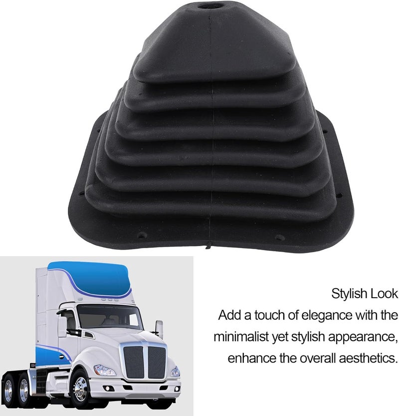 غطاء حقيبة تغيير التروس 924-5405، بديل لطرازات Kenworth T170، T2000، T270، T300، T370، T600، T660، T800، W900، مصنوع من مطاط عالي القوة مزود بخاصية عزل محسنة لمنع تسرب الغبار. - Image 3
