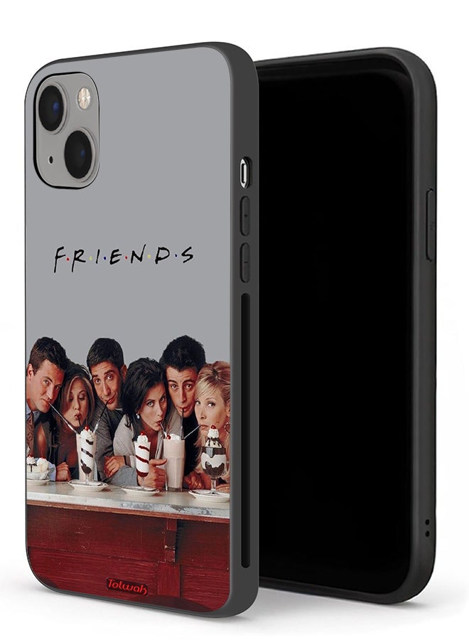 Tolwak Apple iPhone 13 Protective Case F R I E N D S - Image 1