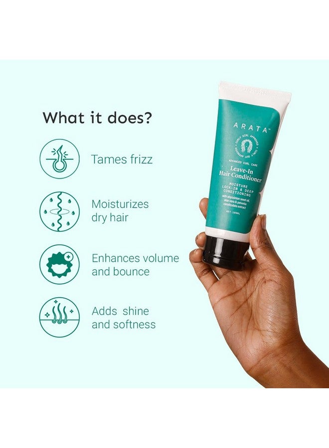 أراتا كريم تحديد الشعر المتطور الكل في واحد، بلسم ليفين للشعر المجعد والمموج والمجعد (100 مل) | يعزز تحديد التجعيد الطبيعي ويوفر الثبات - Image 3