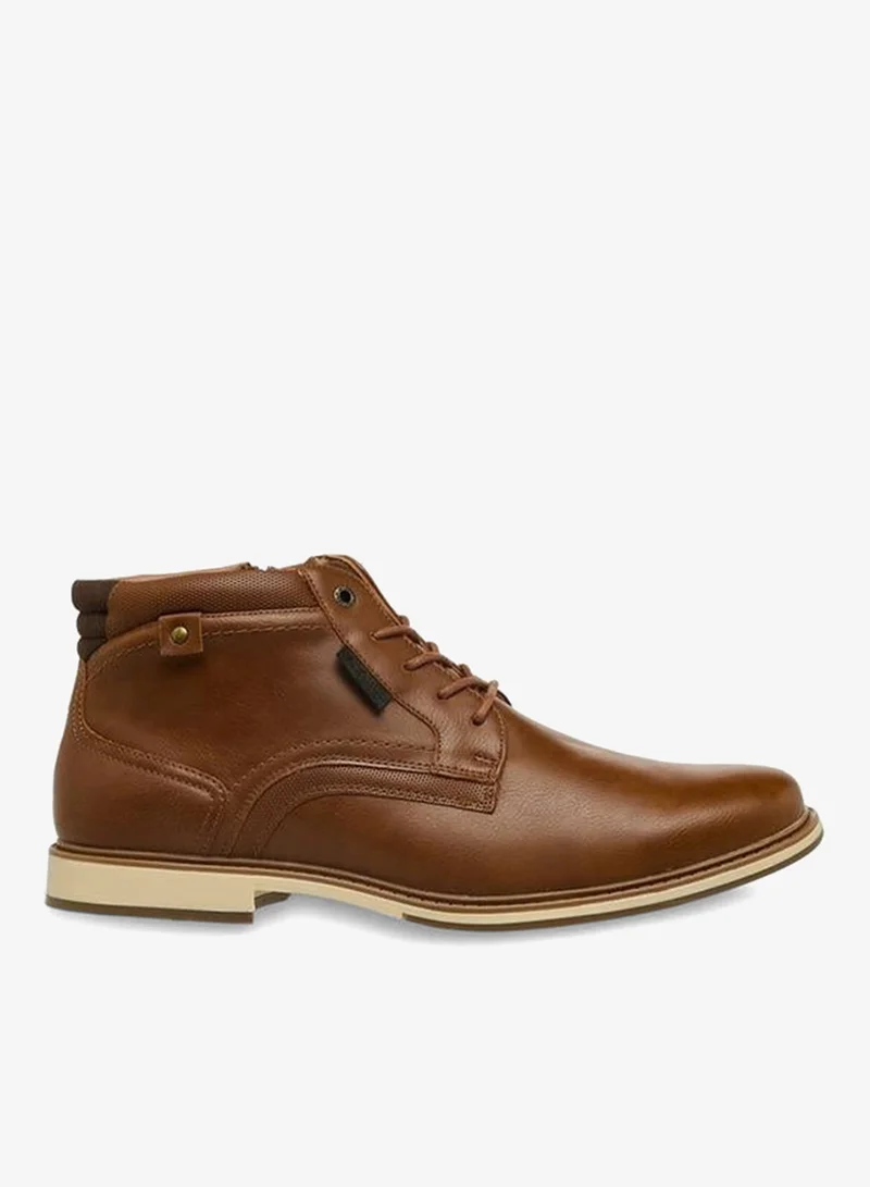 Men Lace-Up Chukka Boots