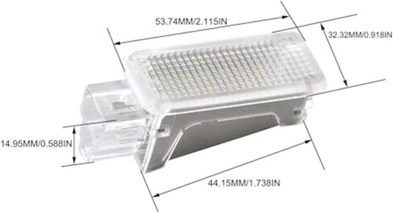 Wivplex LED License Plate Light for Skoda Vehicles - Image 3