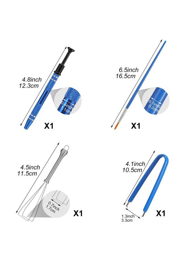 Frienda Keyboard Lube Switch Puller Kits Key Cap Remover Tools Mechanical Switch Opener for Mechanical Keyboard Removing Fixing Cleaning - Image 2