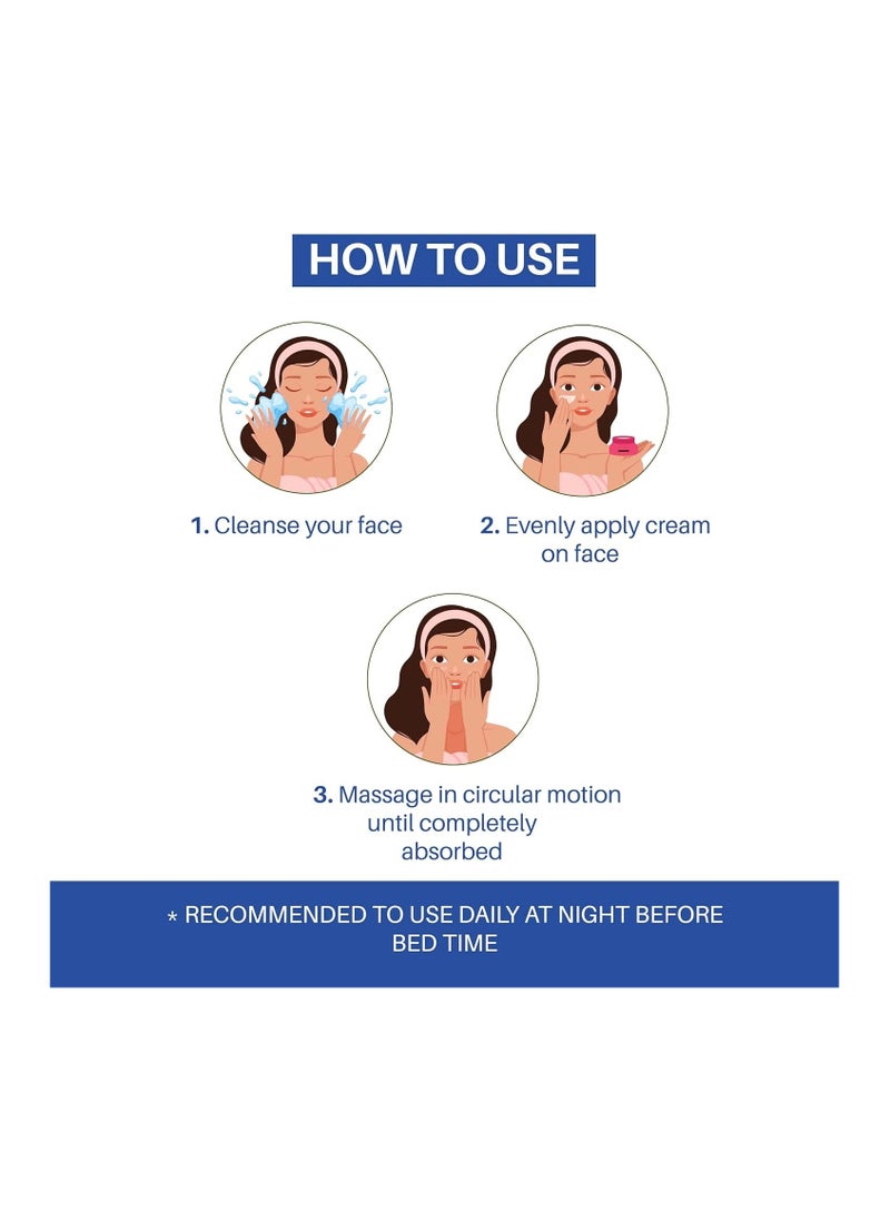 DermDoc - DermDoc Damage Recovery Night Cream With 2% Kojic Acid, 50 g | Lightweight Cream For All Skin Types | Lightens Blemishes, Treats Sun Damage Scars & Age Spots | No Parabens, Silicones & Sulphates - Image 1