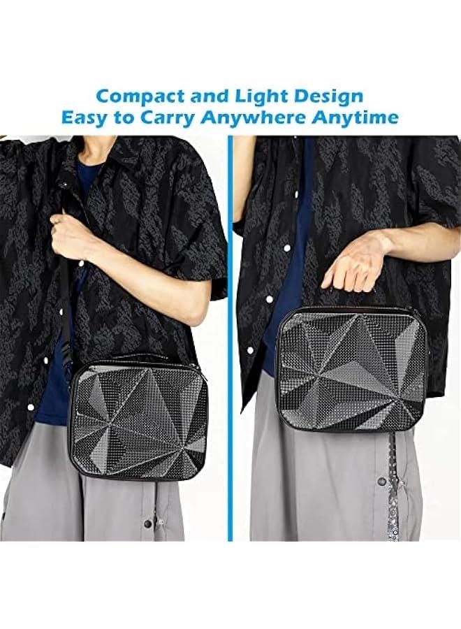 Case for Quest 2  Carrying Case for Quest 2 Hard Shell Travel Protective Case for VR Gaming Headset and Touch Controllers Carrying Bag with Lens Protector for Quest 2 Accessories - Image 3