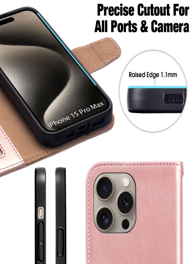 Arae iPhone 2023 Pro Max Case Notebook Type - Smartphone Case iPhone2023ProMax [Horizontal Function with Strap and Card Pocket Lightweight] iPhone 2023 Pro Max 6.7 inch 2023 New Model Wallet Case - Image 4