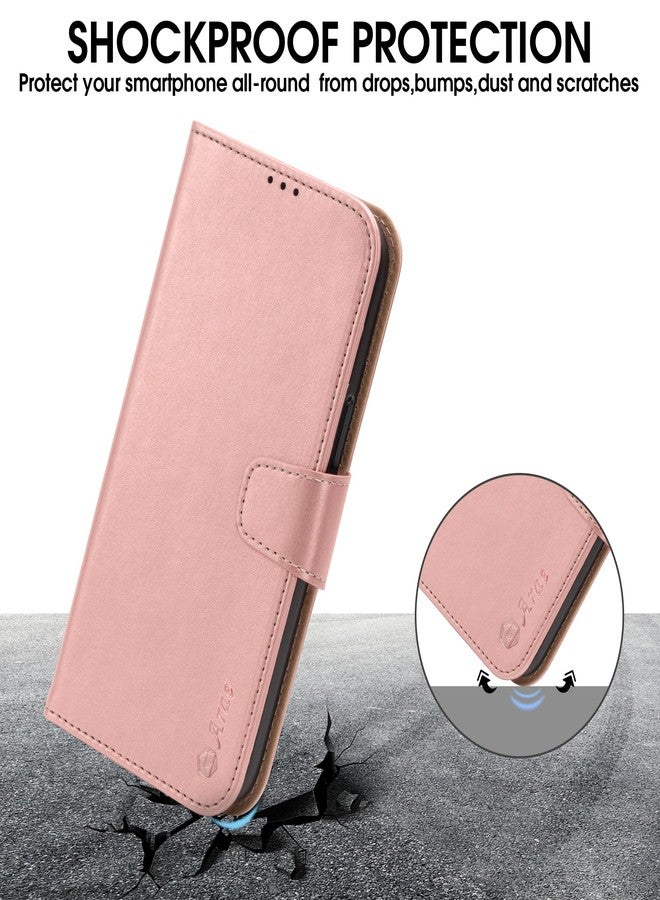 Arae iPhone 2023 Pro Max Case Notebook Type - Smartphone Case iPhone2023ProMax [Horizontal Function with Strap and Card Pocket Lightweight] iPhone 2023 Pro Max 6.7 inch 2023 New Model Wallet Case - Image 5
