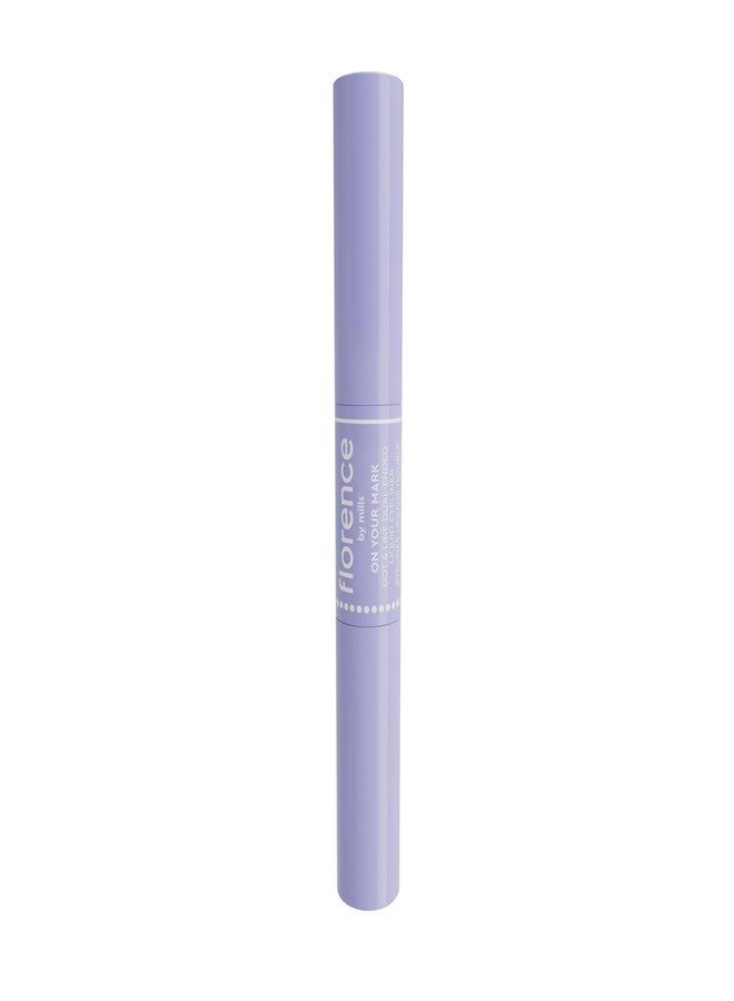 florence by mills On Your Mark Dot & Line Dual-ended Liquid Eyeliner, Black, - Image 1
