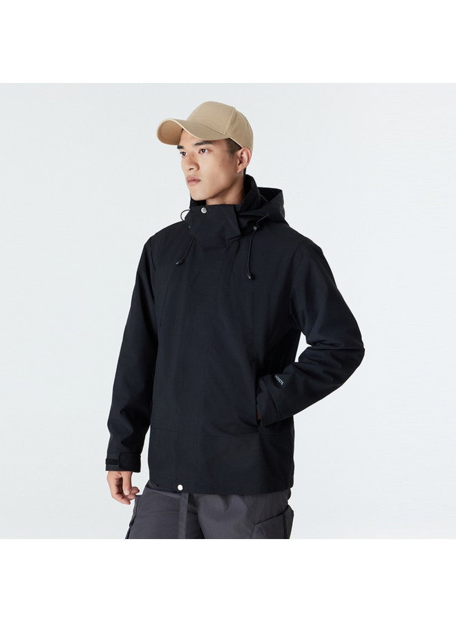 Flying in the snow Couple Style Three-way Wear Jacket Fashion Casual Trendy Versatile - Image 4