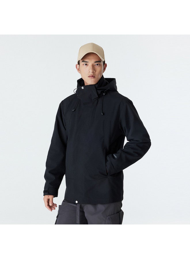 Flying in the snow Couple Style Three-way Wear Jacket Fashion Casual Trendy Versatile - Image 3