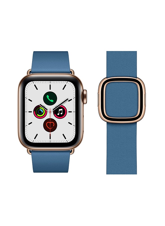 بيرفيي سوار أنيق لساعة أبل ووتش سيريس 5/4/3/2/1 أزرق كيب - Image 2