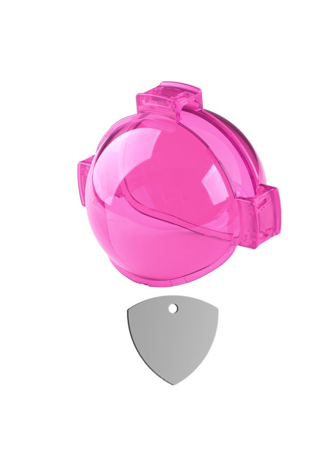 Suitable For Insta360x3 Original Waterproof Shell Diving Filter Suit Red Purple Pink Diving Filter Cover-Color:Purple  - Image 1