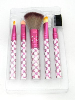 Color Fever Makeup Brush Set, Hot Pink, 200 Gm - Image 2