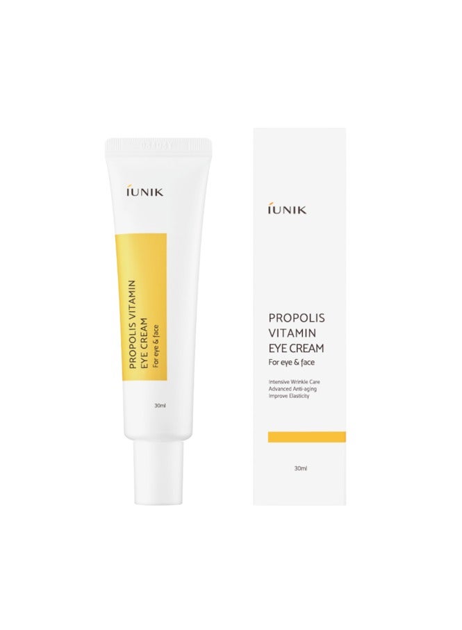 iUNIK Propolis Vitamin Eye Cream For Eye&Face 30ml - Image 1
