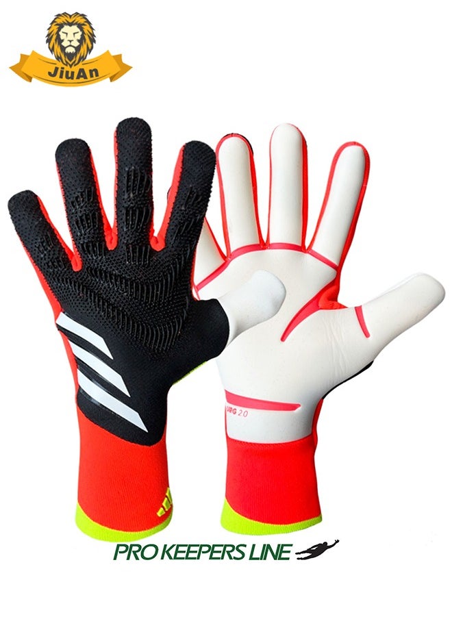 JiuAn Football Training Professional Predator Pro Fingersave Goalkeeper Gloves  - Image 1