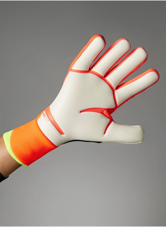 JiuAn Football Training Professional Predator Pro Fingersave Goalkeeper Gloves  - Image 3