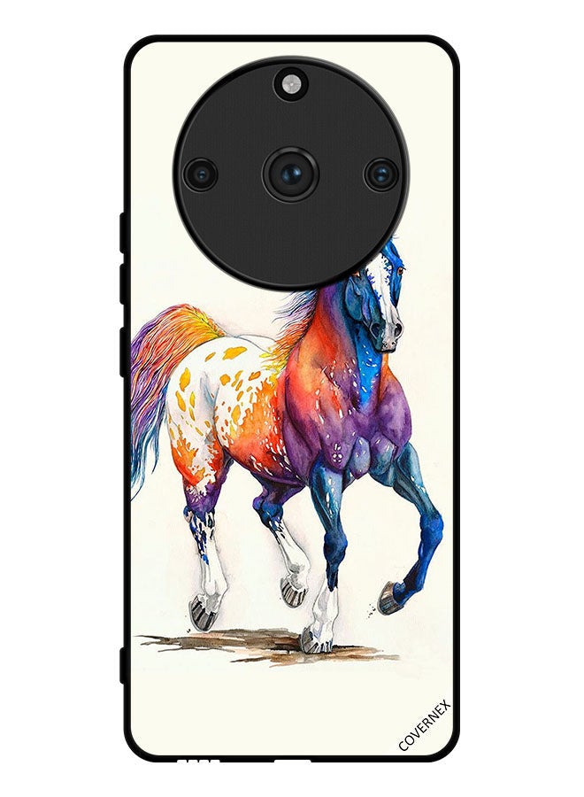 Covernex Protective Case Cover For Realme 11 Pro Horse Paint Art - Image 1
