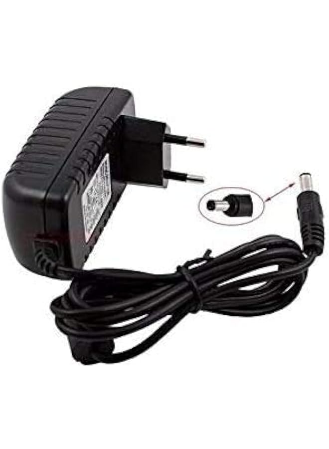 PROMASS promass 12V 2A Power Adapter 18W AC DC 1.5A Charger with Barrel Connector (2.1mm, Center Positive) for Small Household Electronics, Routers, Speakers, Hubs, LED strips and more  - Image 1