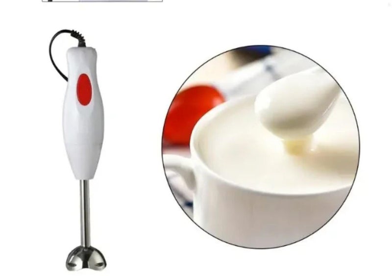 300W Electric Hand Blender Multifunctional Hand Blender for Soup, Juices, Sauces, Convenient and Easy to Use - Image 4