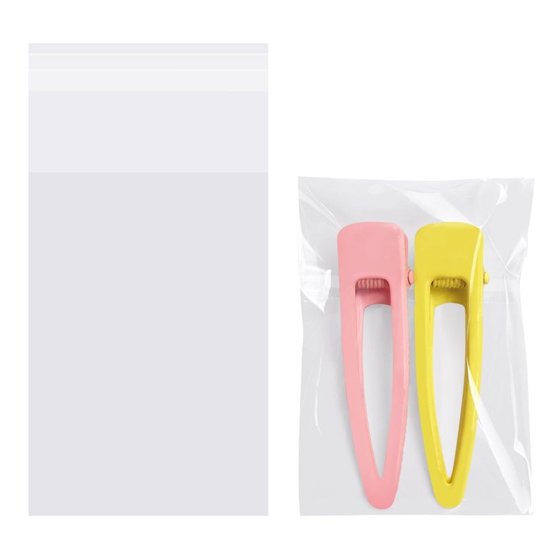Morepack Self Sealing Cellophane Bags Self Adhesive,2x3 Inches Clear Resealable Cellophane Bags 200Pieces (Mini Size) - Image 1