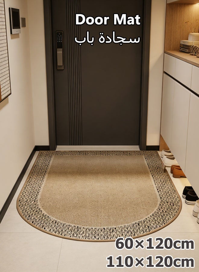 Lasola Door Mats,60/100*120cm Front Door Mat, Outside Entrance Duty Natural Backing Rubber Mat, Indoor Non-Slip Absorbent Front Door Mat Resist Dirt Entryway Rug,Doormat Inside Back Door Mat - Image 2
