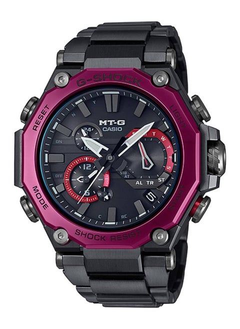 MTG Series Solar Powered Radio Controlled 49.8 Men's Watch MTG-B2000BD-1A4