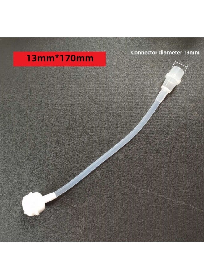 Bottle Transformation Drinking Cup Accessories Straw Universal Straw Replacement Hose + Connecting Buckle + Gravity Ball Silicone Tube-Color:13*170 - Image 1
