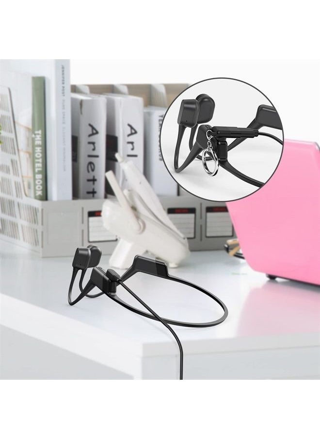 FYOUNG - Charging Cable for Aftershokz Headphones Aeropex AS800 &Shokz Openrun/Openrun Pro/Opencomm/OpenRun Mini with Type C Adapter, 3.3ft USB Magnetic Charger Cord for Shokz Bone Conduction Headphones - Image 1