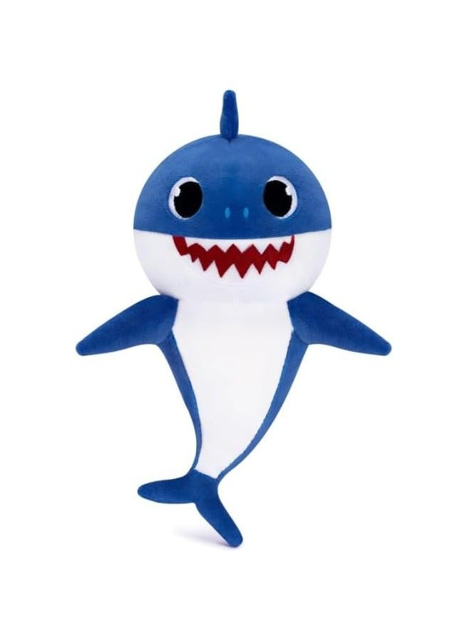 عام دمية قرش محشوة لطيفة، دمية محشوة ناعمة، زينة لغرفة الأطفال، تصميم شخصية كرتونية