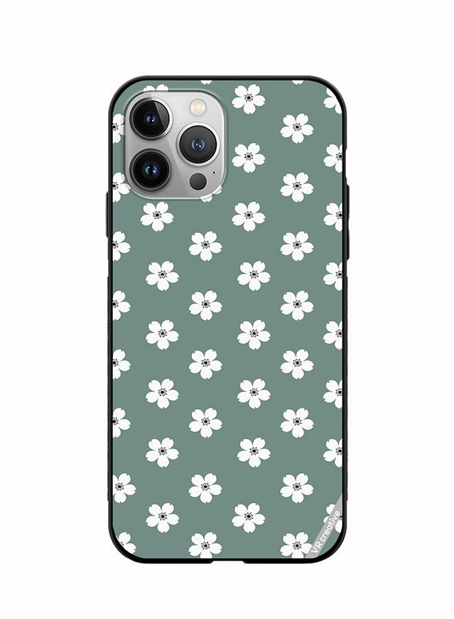 VR CREATIVE Protective Case Cover For Apple iPhone 11 Pro Max Flower Design Multicolour - Image 1