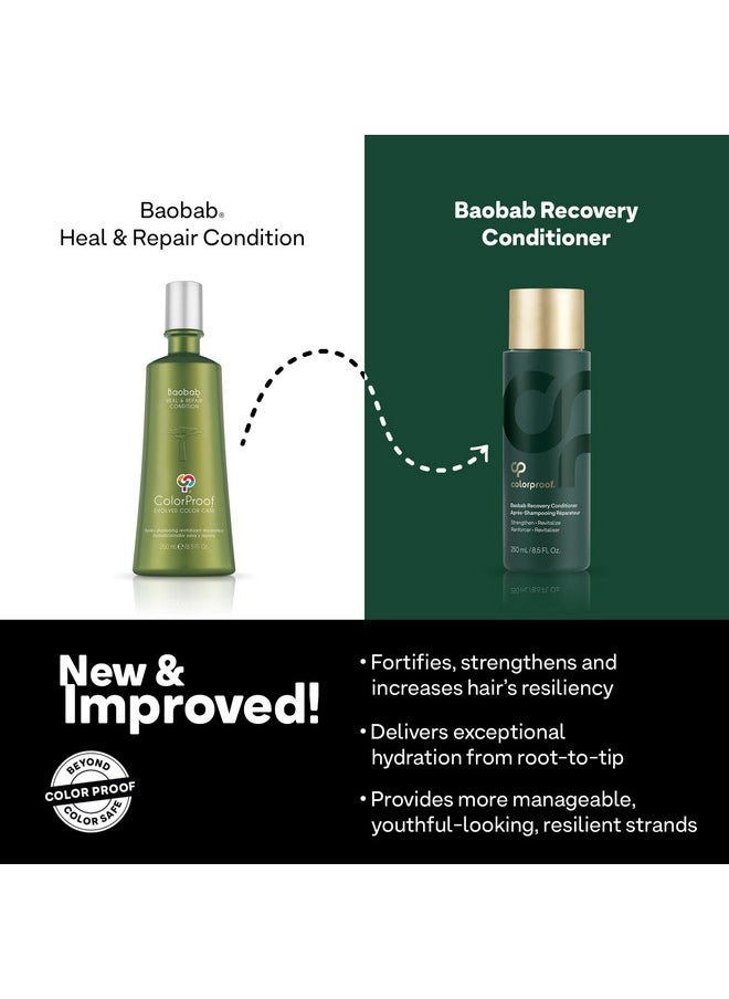 ColorProof - Baobab Recovery Conditioner, 8.5Oz - For Damaged Color-Treated Hair, Strengthens & Repairs, Sulfate-Free, Vegan - Image 1