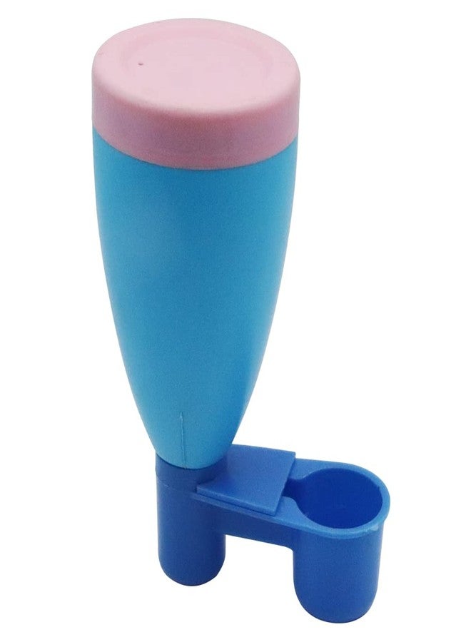 APlayfulBee 12Pcs Automatic Bird Drinker Feeder Plastic Soda Pop Water Bottle Cup or Pigeons Parrot Chicken Feeder Poultry Cage Cup Supplies (Blue) - Image 4