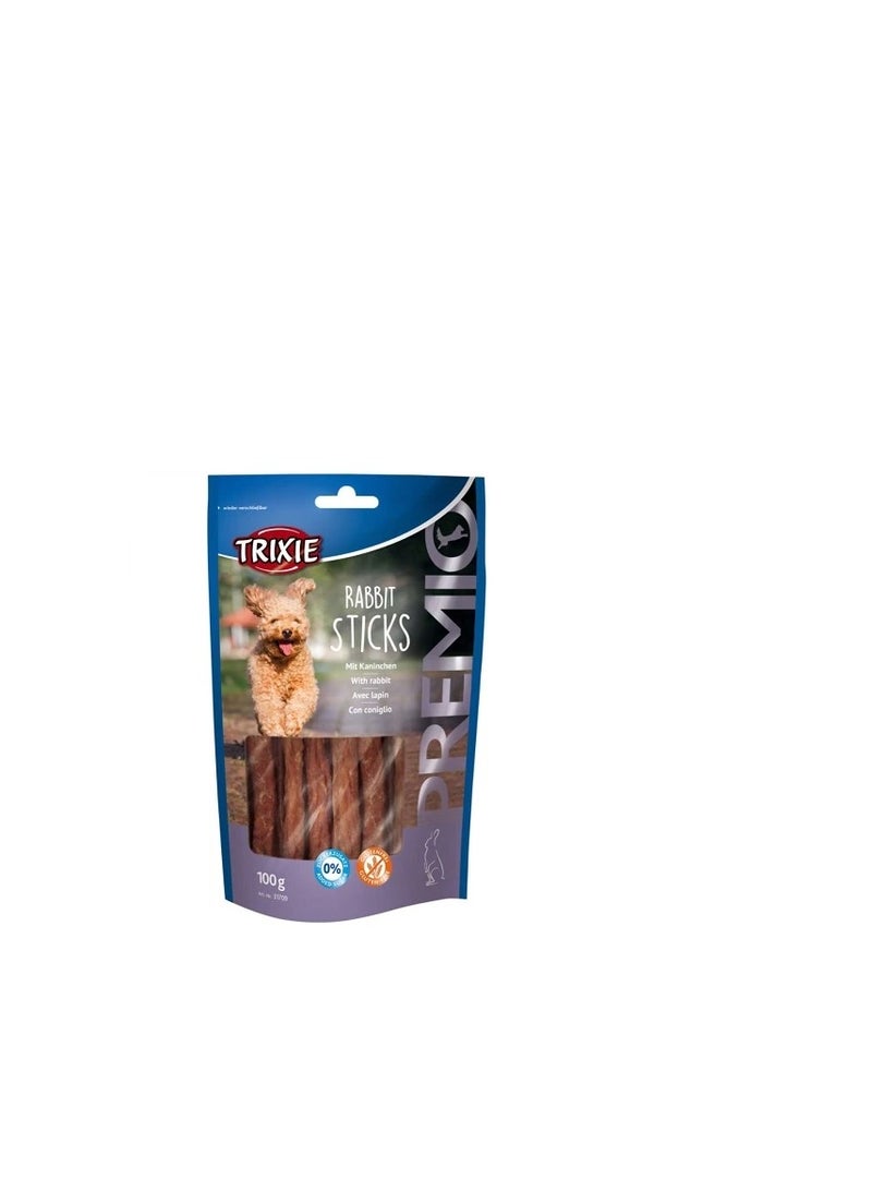 Trixie Premio Rabbit Sticks Dog Treats - Image 1